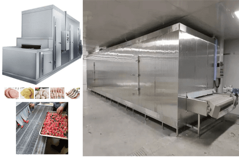 Đông lạnh IQF bảo vệ thực phẩm lâu dài