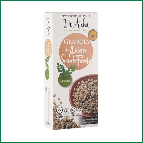Dasto Granola Asian Superfoods Moringa By Dr Aishah Solution (320g)
