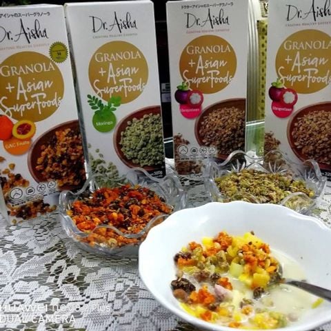 Dasto Granola Asian Superfoods Mangosteen By Dr Aishah Solution (320g) - Ảnh 4