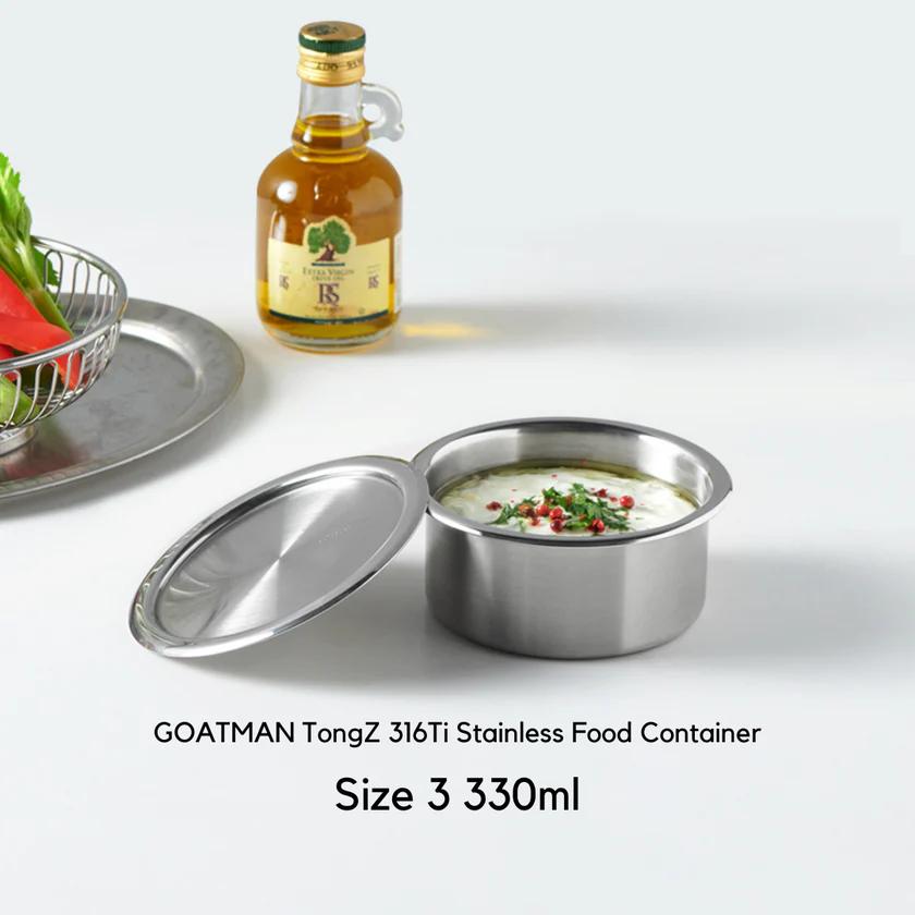 Hộp đựng thực phẩm bằng thép không gỉ GOTMAN TongZ 316Ti