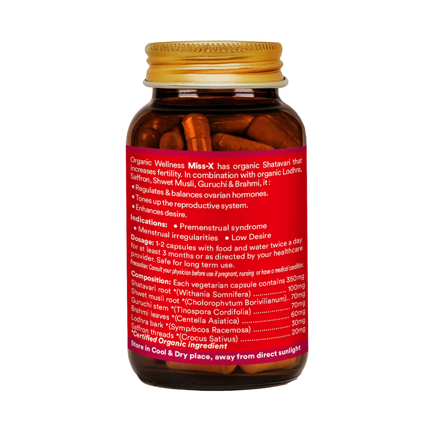 Organic Wellness Miss X 60 Capsules II Tăng Cường Miễn Dịch - Ảnh 2