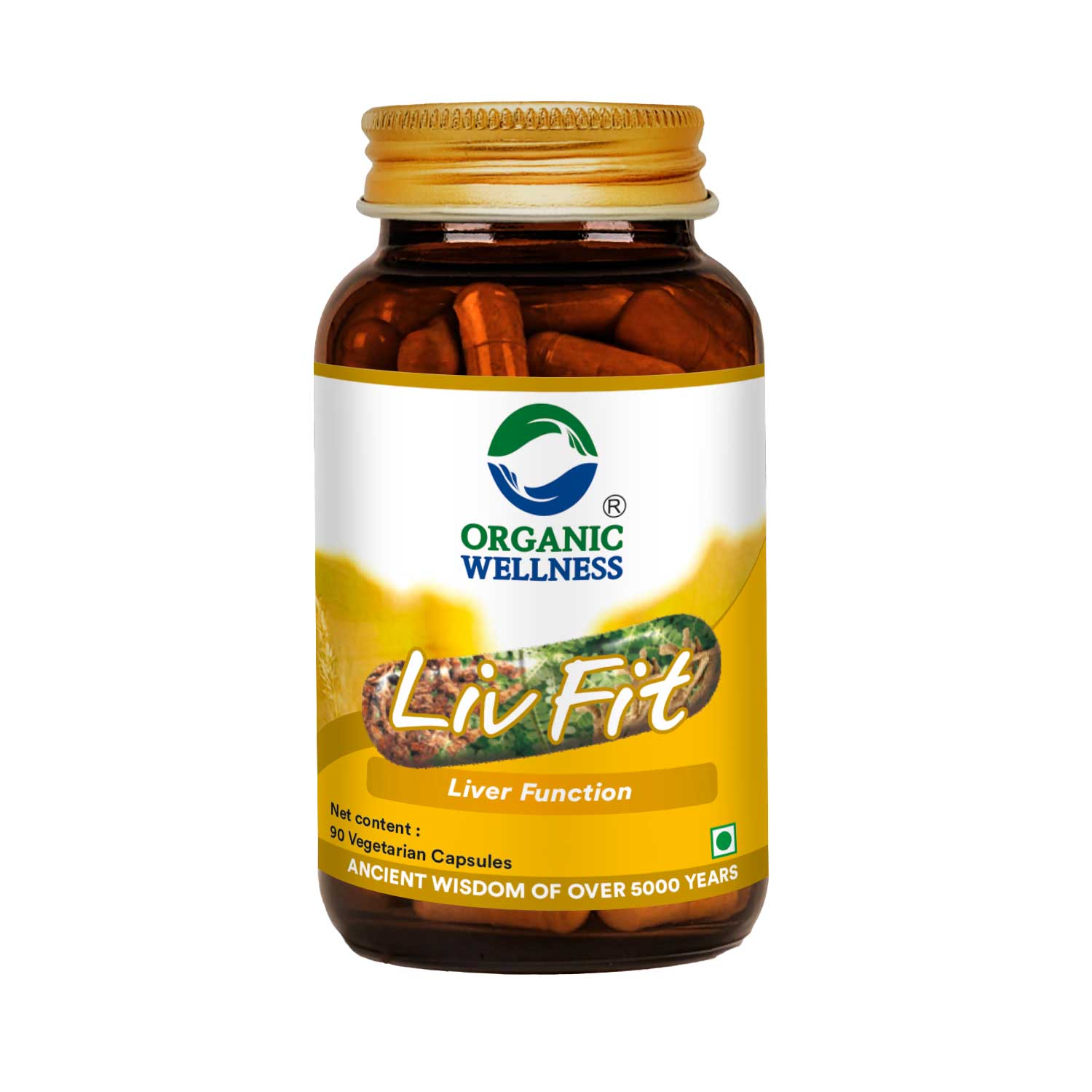 Liv Fit 90 N Veg Capsules | Công Thức Thải Độc & Phục Hồi Gan Nhiễm Mỡ | Cho Lá Gan Khỏe Mạnh || Viên Uống Tốt Nhất Cho Gan